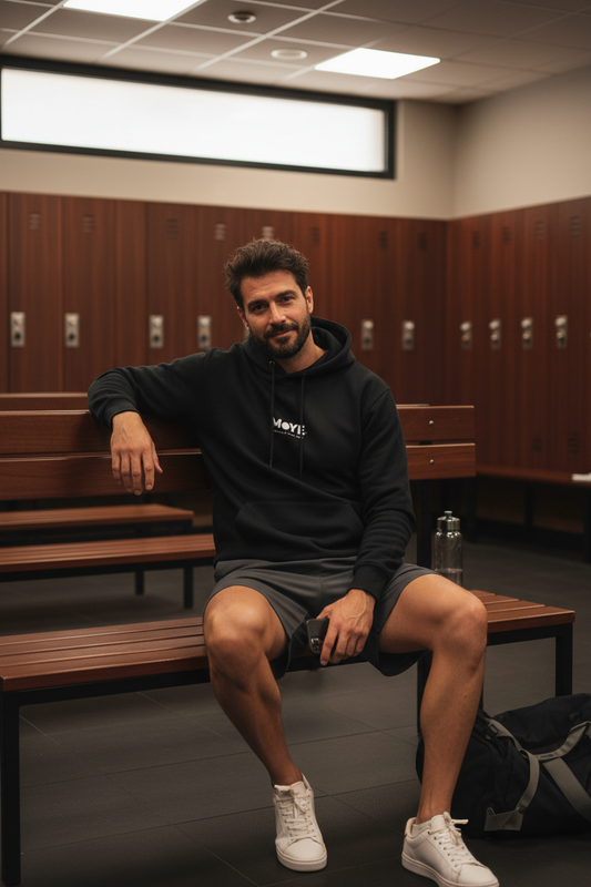 MoYB Mindful Hoodie Black - Gym Changing Room